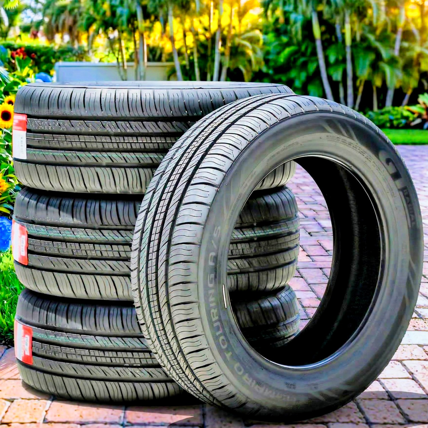 Tire GT Radial Champiro Touring A/S 205/55R16 91H All Season