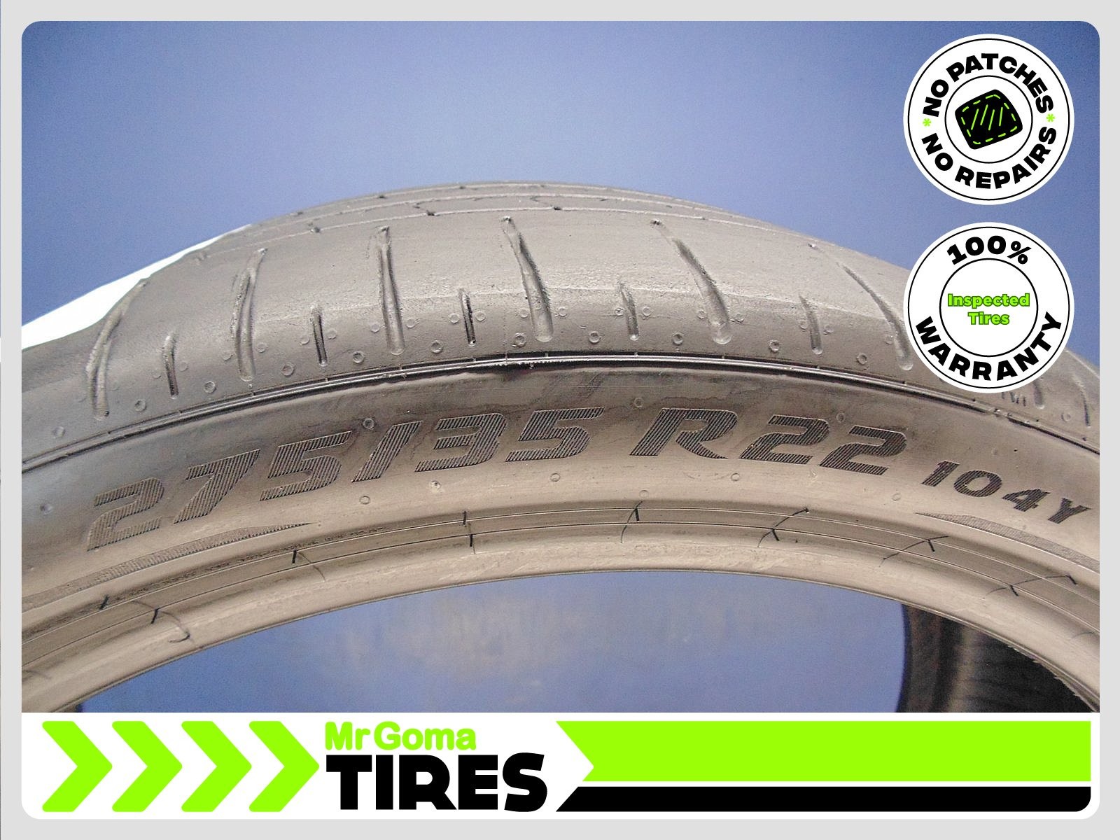2 PIRELLI P ZERO PZ4 II 275/35R22 USED TIRES 6.6/32 TREAD NO PATCH PZERO 2753522