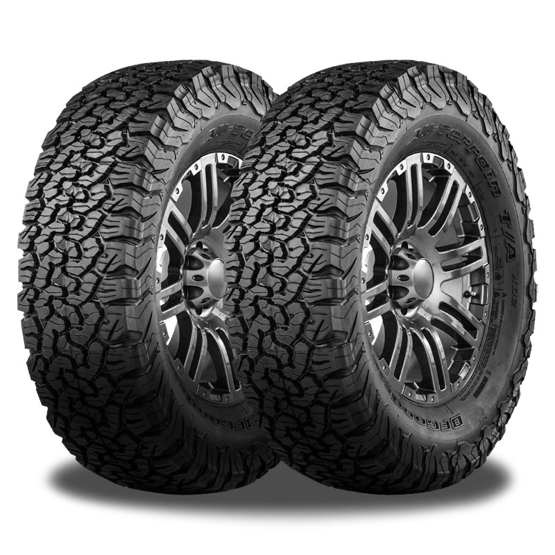 4 BFGoodrich All Terrain T/A KO2 33×12.5×17 120S 10/E Truck SUV 3PMSF Tires