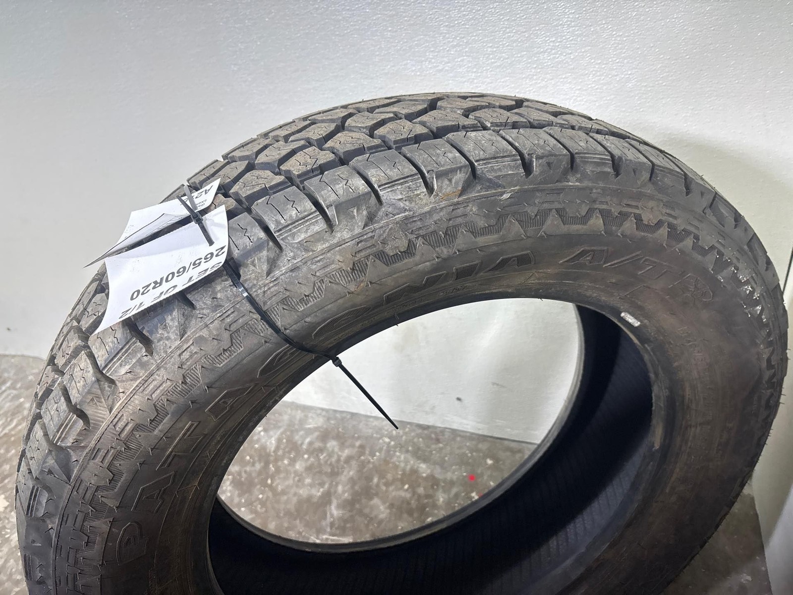 Set of （2） Milestar Patagonia A/T R Used Tire 265/60 R20 121/118R M+S 11/32