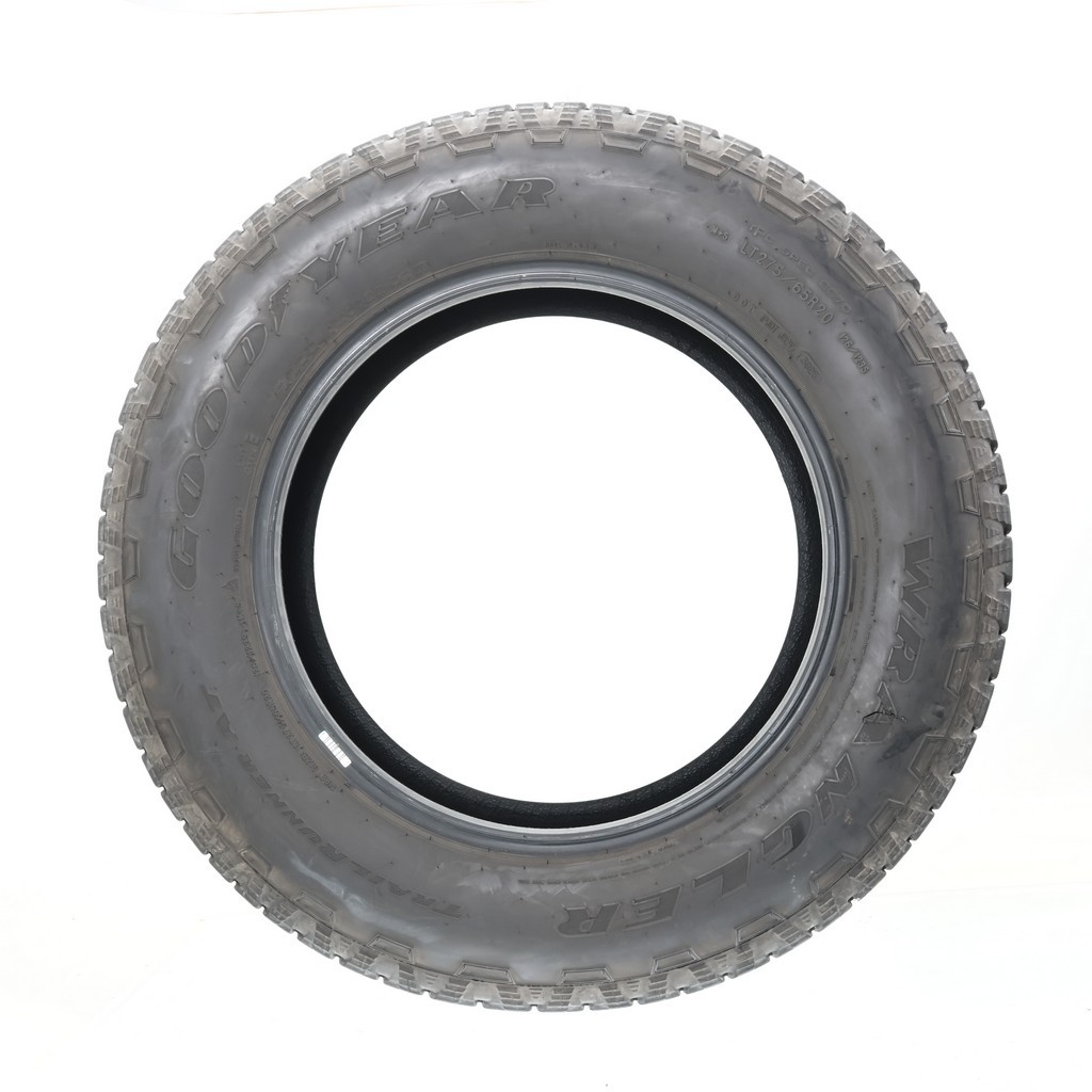 Set of (4) Used LT 275/65R20 Goodyear Wrangler Trailrunner AT – 11-11.5/32