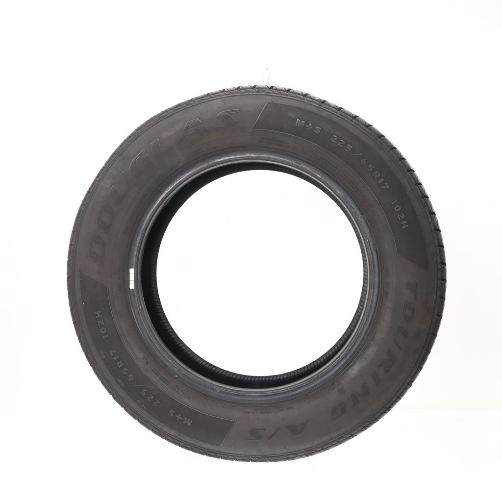 Set of (4) Used 225/65R17 Douglas Touring A/S 102H – 6-7.5/32