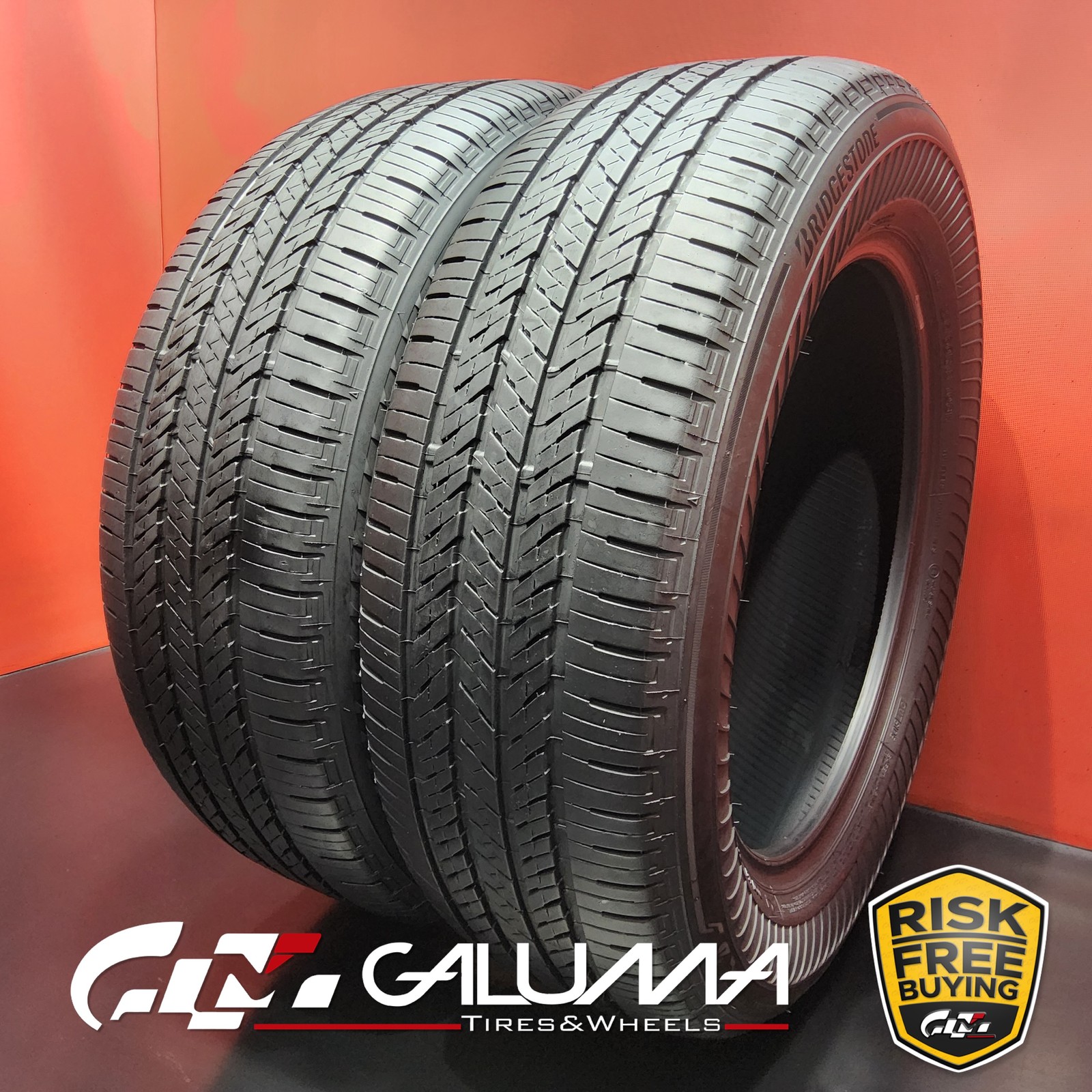 Set of 2 Tires Bridgestone Alenza A/S 02 RFT Run Flat XL 235/60R18 103H #95490