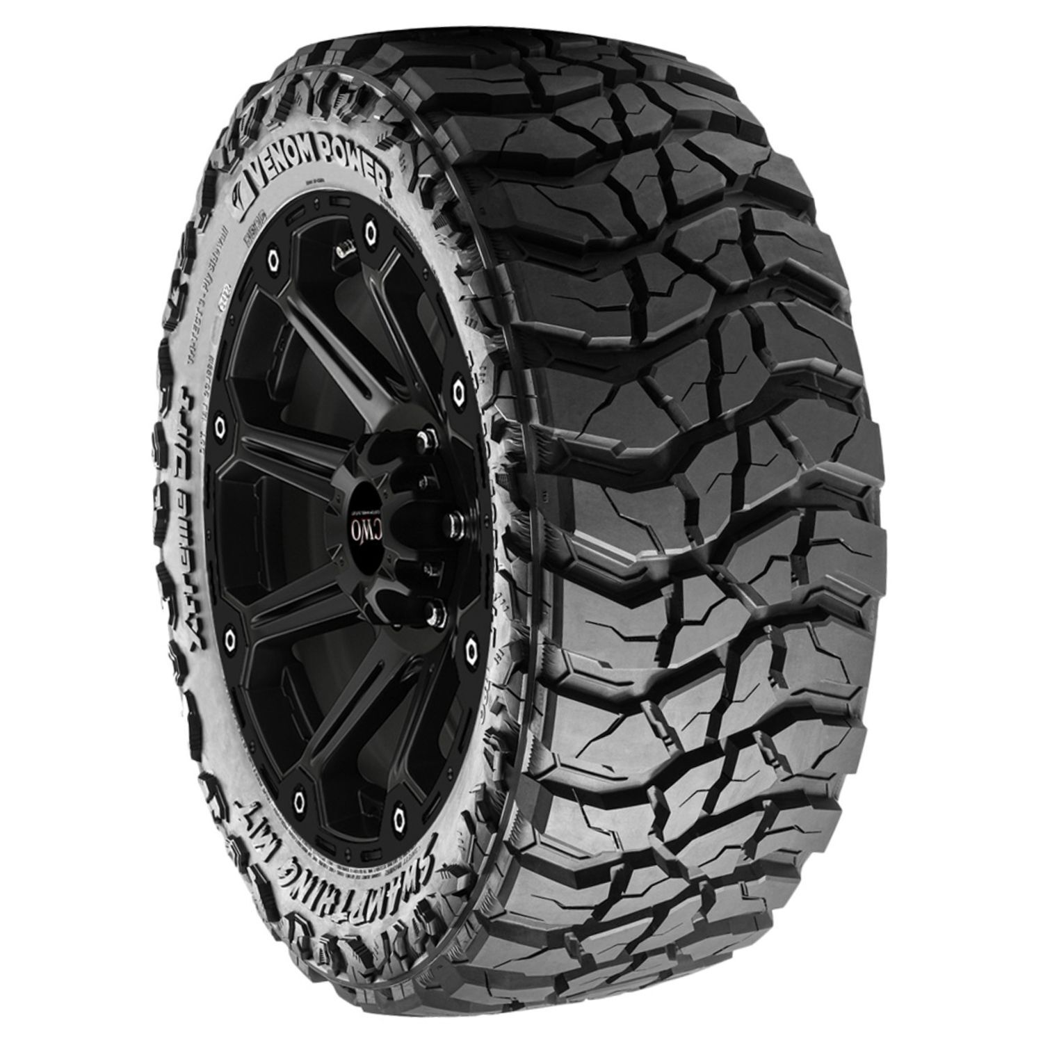 4 New Venom Power Swampthing M/t – Lt265x75r16 Tires 2657516 265 75 16