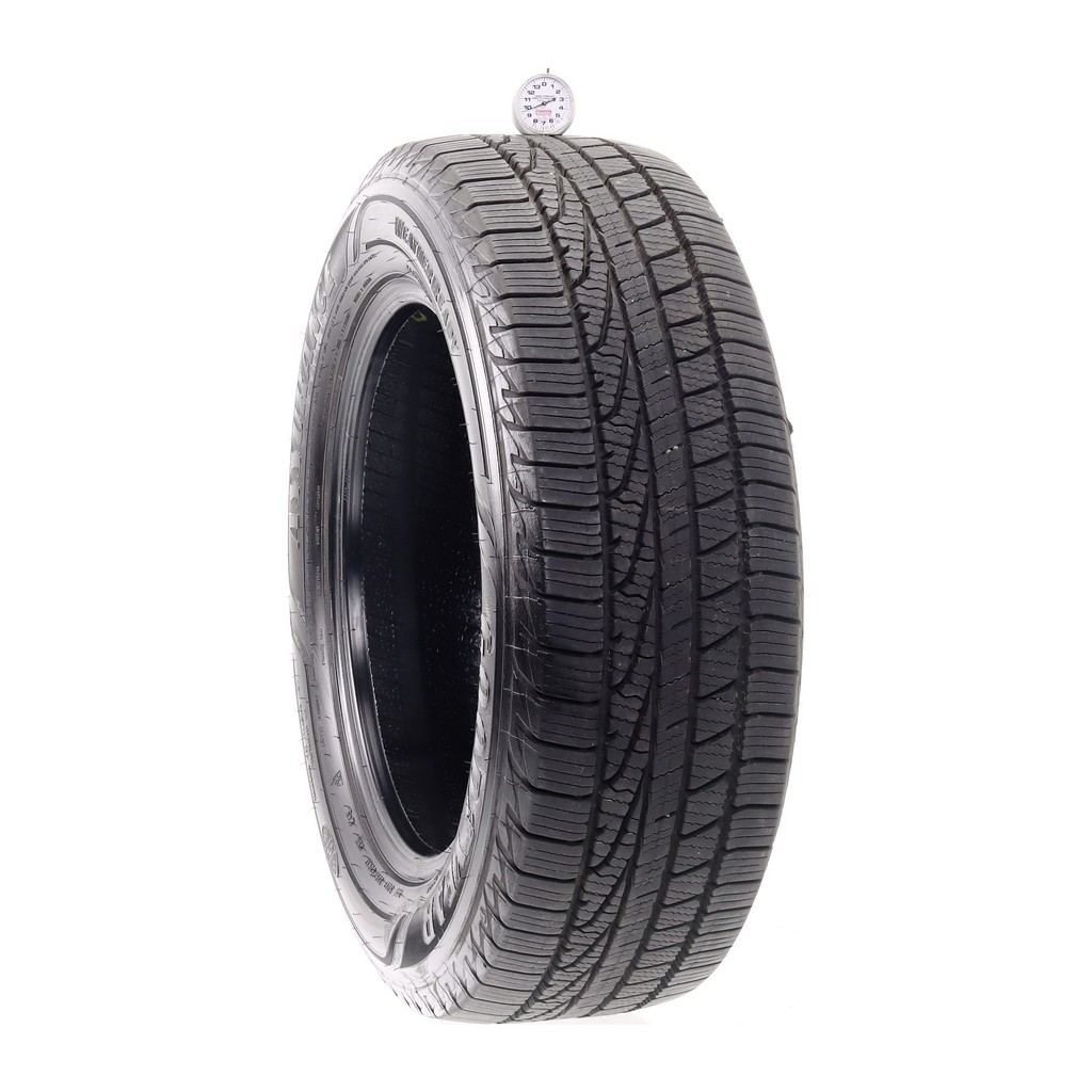 Set of (2) Used 225/60R17 Goodyear Assurance WeatherReady 99H – 9.5/32