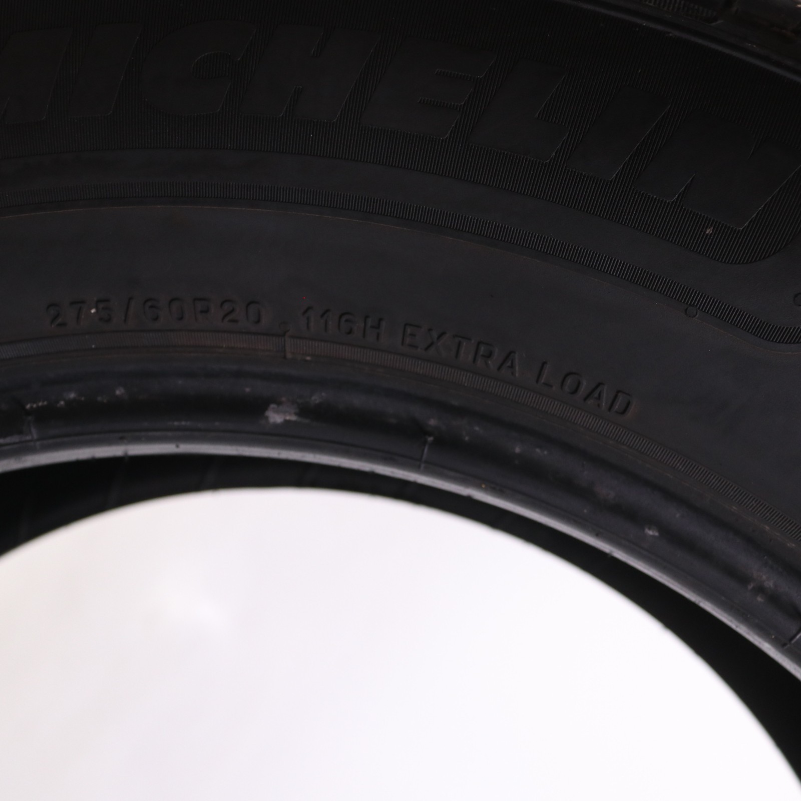Set of 4 Used 275/60R20 Michelin Defender LTX M/S 2 – 116H – 9.5-10.5/32