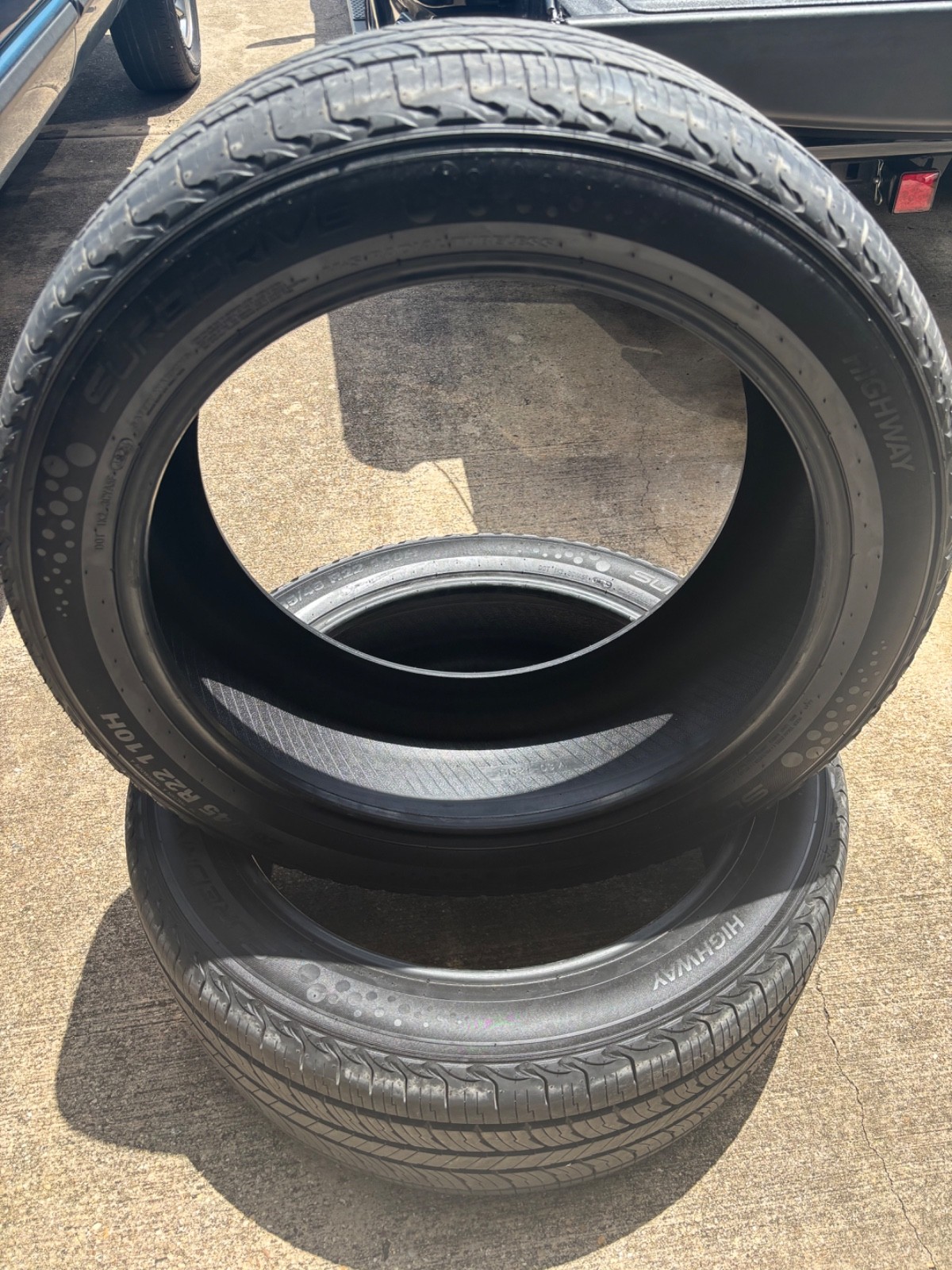 (2) – SureDrive Tires 285/45R/22
