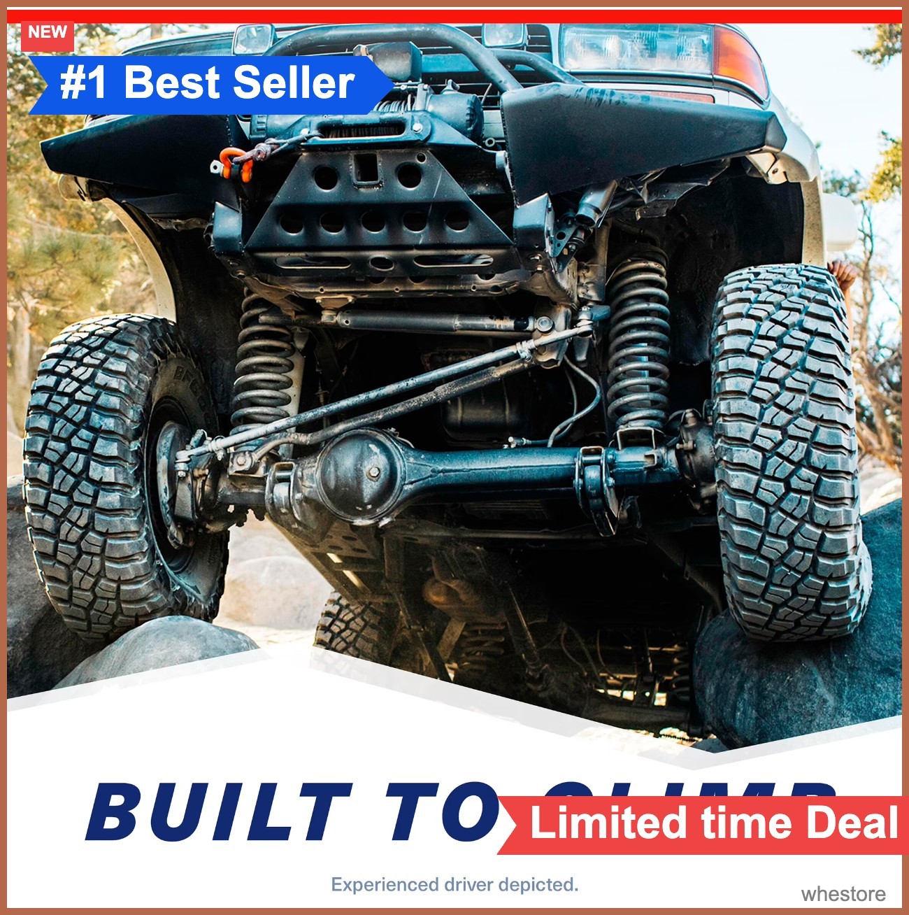 Mud-Terrain Tire LT265/60R18 Load E All-Season Off-Road 4×4 Truck SUV