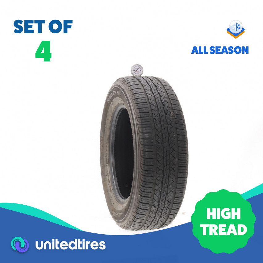 Set of (4) Used 205/65R15 SureDrive All-season 94H – 8.5-9.5/32