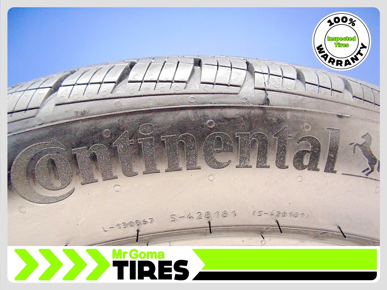 2 CONTINENTAL PROCONTACT GX XL 285/40R20 USED TIRES 7.3/32 TREAD 108H 2854020