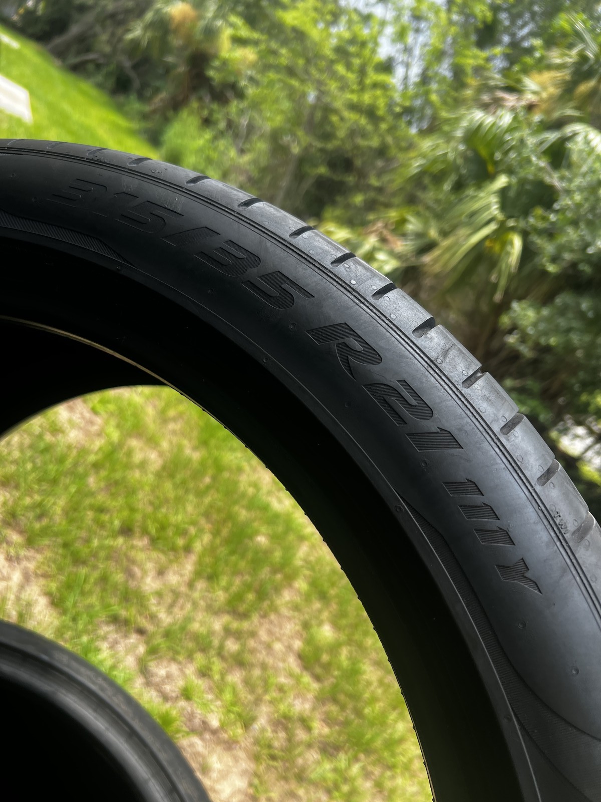 1 Pirelli P Zero PZ4 Run Flat ★ BMW 315/35R21 111Y DOT.4822 6.75/32 No Patch