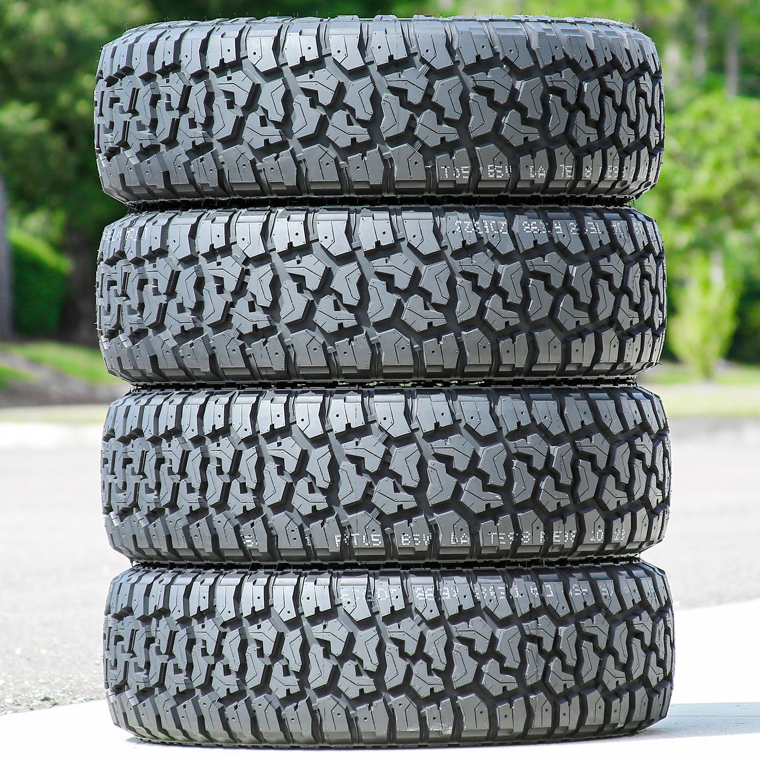 4 Tires Blackhawk Ridgecrawler R/T LT 305/55R20 Load F 12 Ply RT Rugged Terrain