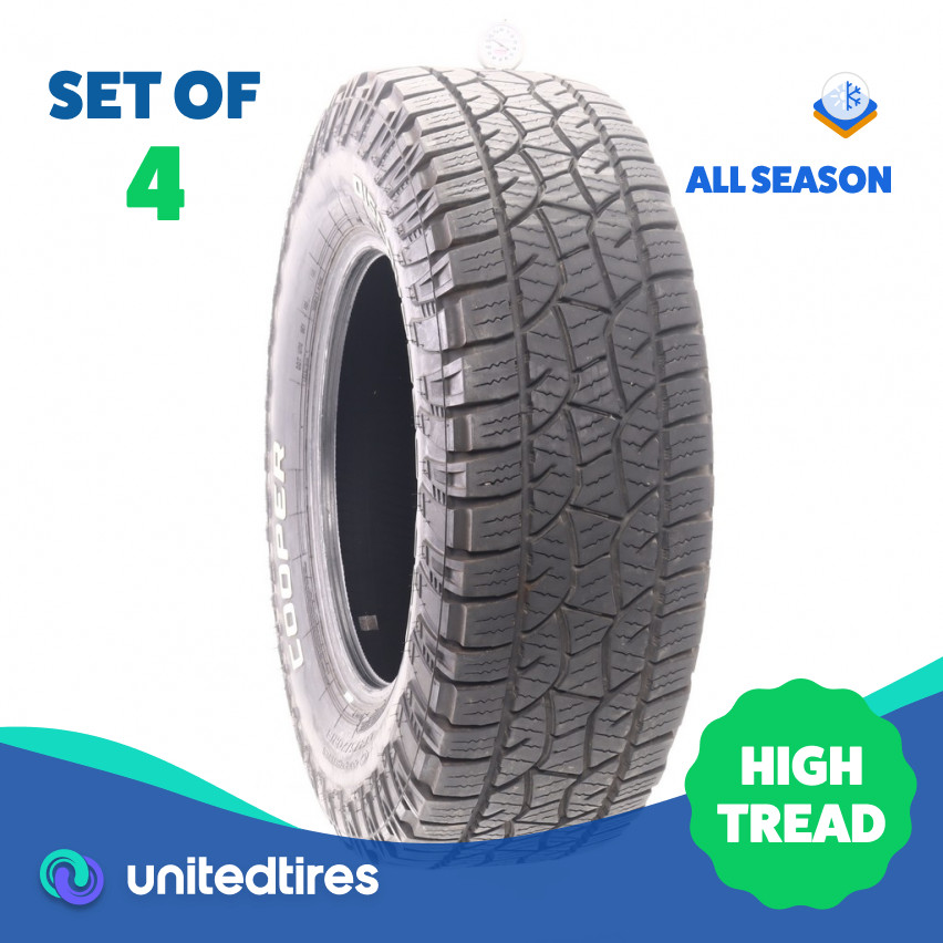 Set of (4) Used LT 275/70R18 Cooper Discoverer ATP II 125/122S – 11.5-13/32