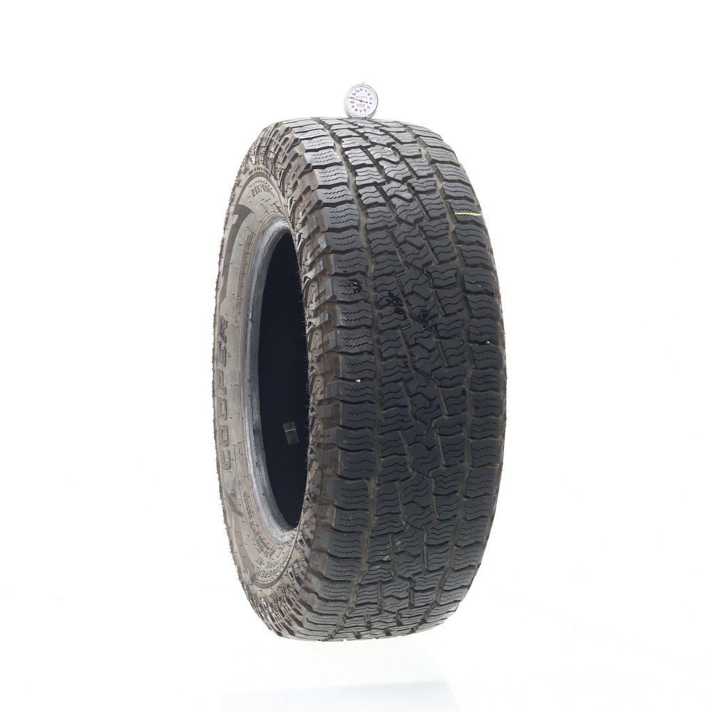 Set of (4) Used 255/65R17 Cooper Discoverer Road+Trail AT 110T – 9.5-10.5/32