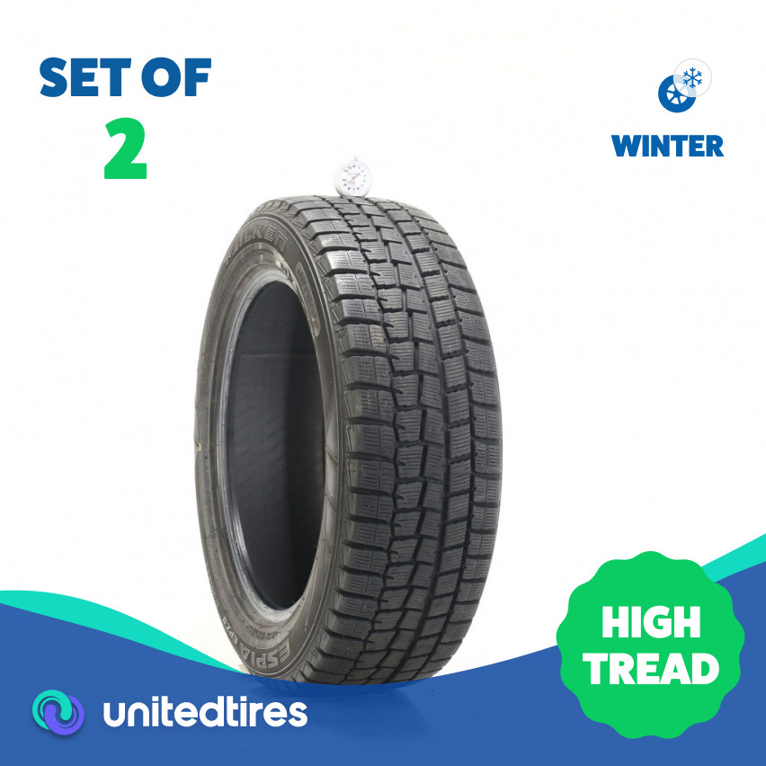 Set of (2) Used 215/55R17 Falken Espia EPZ II 98T – 9/32