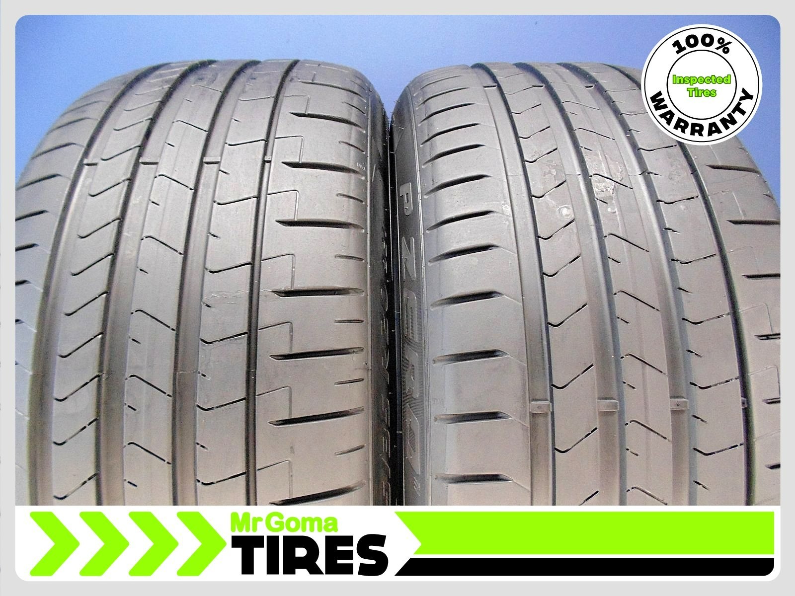 2 PIRELLI P ZERO TM PZ4 TO PNCS XL 235/35R20 USED TIRES 7.6/32 TREAD 2353520