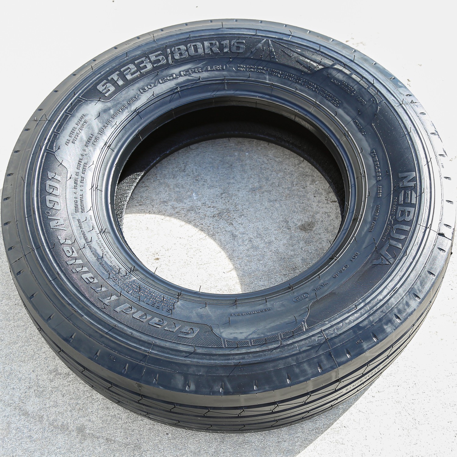 2 Tires Nebula Grand Trailer-N’ 001 All Steel ST 235/80R16 Load H 16 Ply Trailer