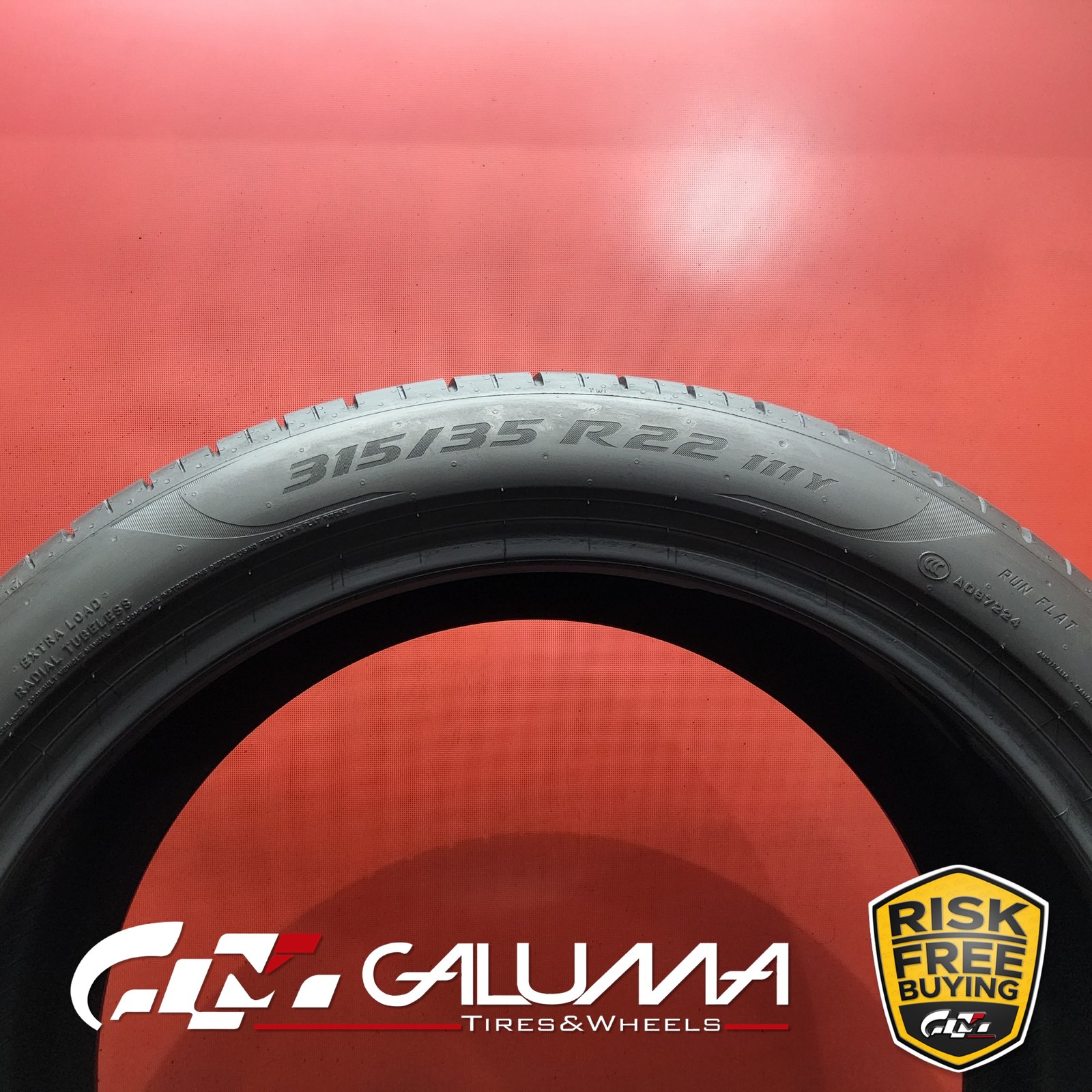 Set of 2 Tires Pirelli P-Zero (PZ4) ★ XL 315/35R22 3153522 3153522 #95038