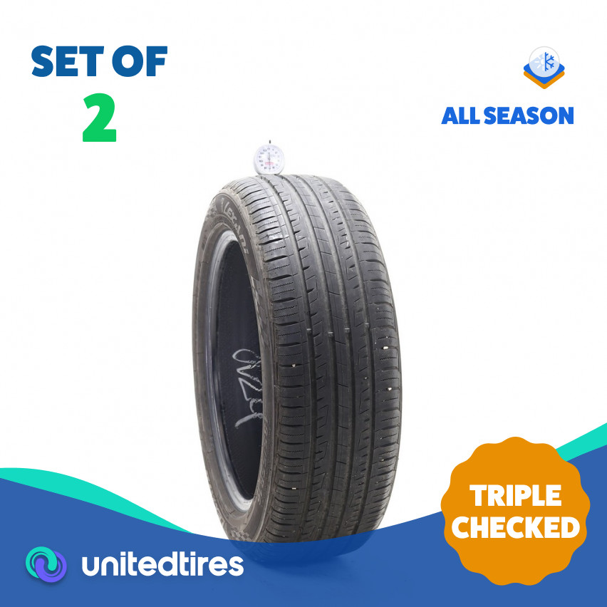 Set of (2) Used 185/55R16 Lexani LXTR-203 83V – 7/32