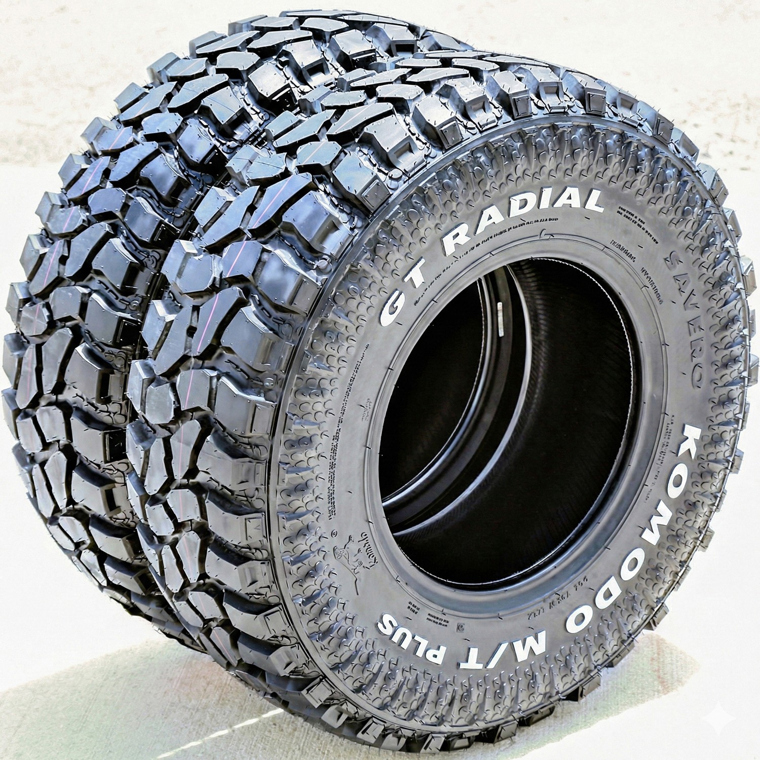 Tire GT Radial Savero Komodo M/T Plus LT 235/75R15 Load C 6 Ply MT Mud