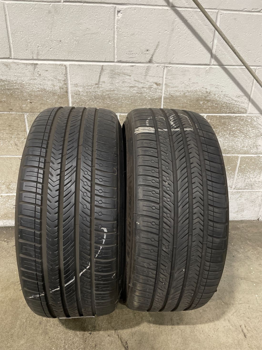 2x P255/35R21 Michelin Pilot Sport A/S 4 TO 8/32 98 W Used Tires 2553521