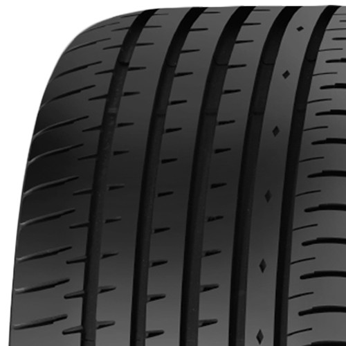 265/30ZR19 Accelera Phi 93Y XL Black Wall Tire