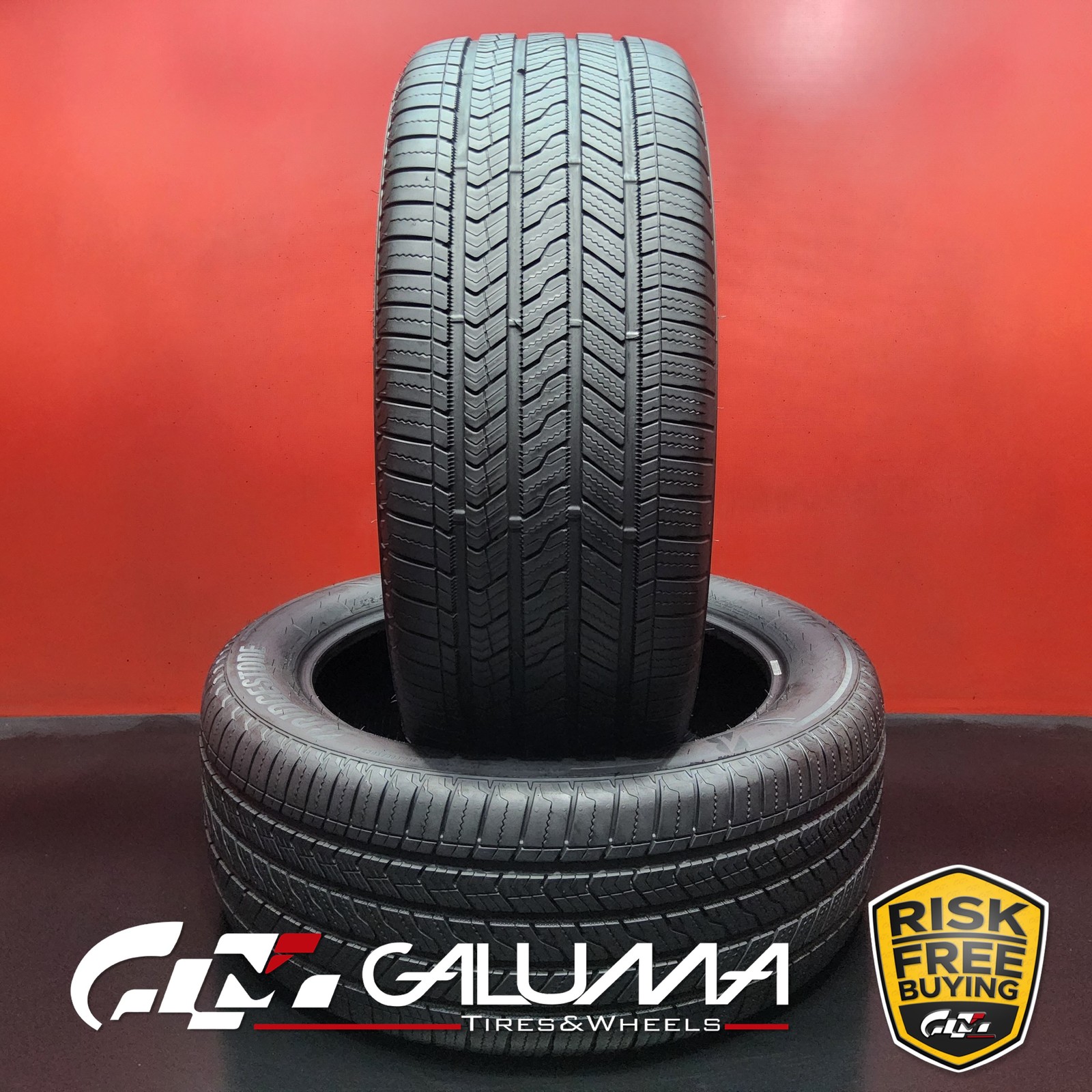 Set of 2 Tires LikeNEW Bridgestone Alenza Sport A/S RFT 275/45R20 No Patch 95000