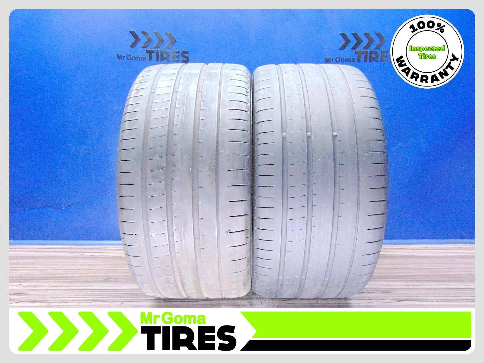 2 YOKOHAMA ADVAN SPORT V107E XL HL315/30R23 USED TIRES BMW X7 315/30R23 3153023