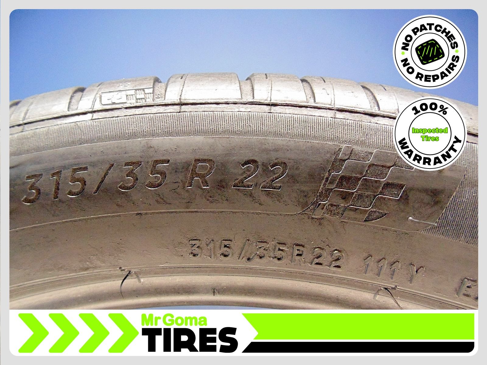 1 MICHELIN PILOT SPORT 4 SUV ZP RSC RFT 315/35R22 USED TIRE 6.3/32 TREAD RUNFLAT