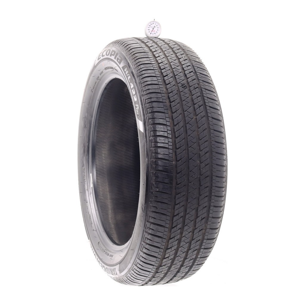 Set of (4) Used 225/55R19 Bridgestone Ecopia H/L 422 Plus 99H – 6.5-8/32