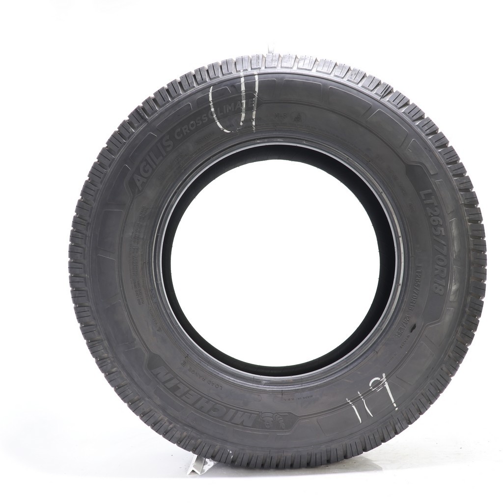 Used LT 265/70R18 Michelin Agilis CrossClimate 124/121R – 11.5/32