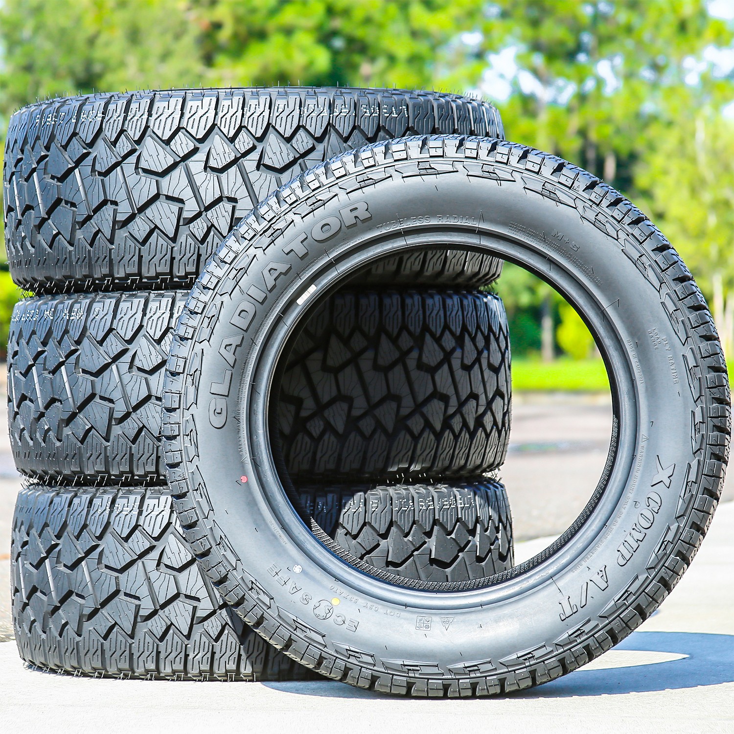 Tire Gladiator X Comp A/T LT 33X12.50R17 Load E 10 Ply AT All Terrain