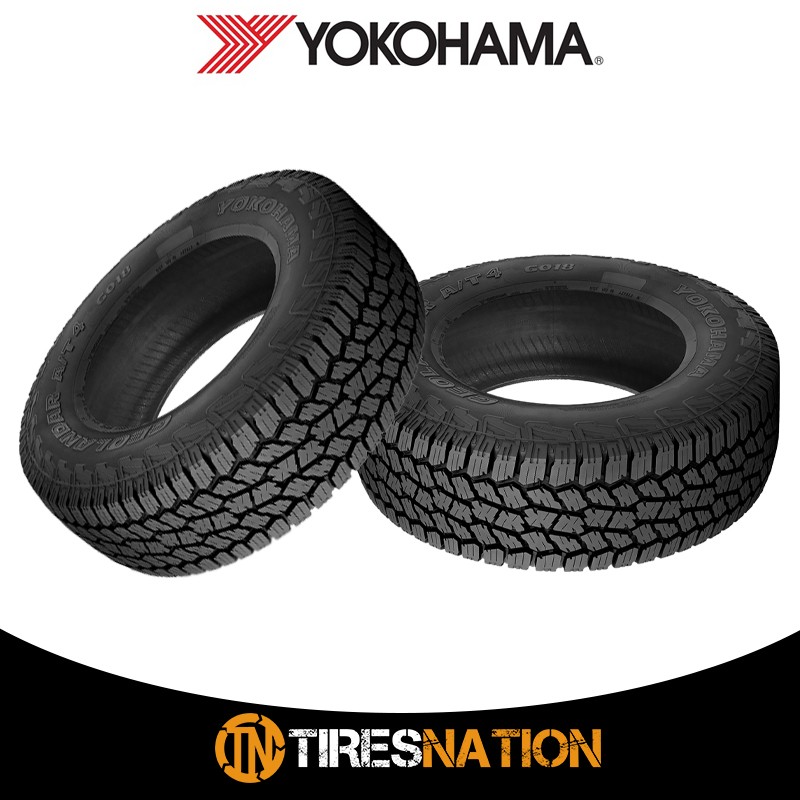 (1) New Yokohama GEOLANDAR A/T4 LT275/60R20/10 123/120S Tires