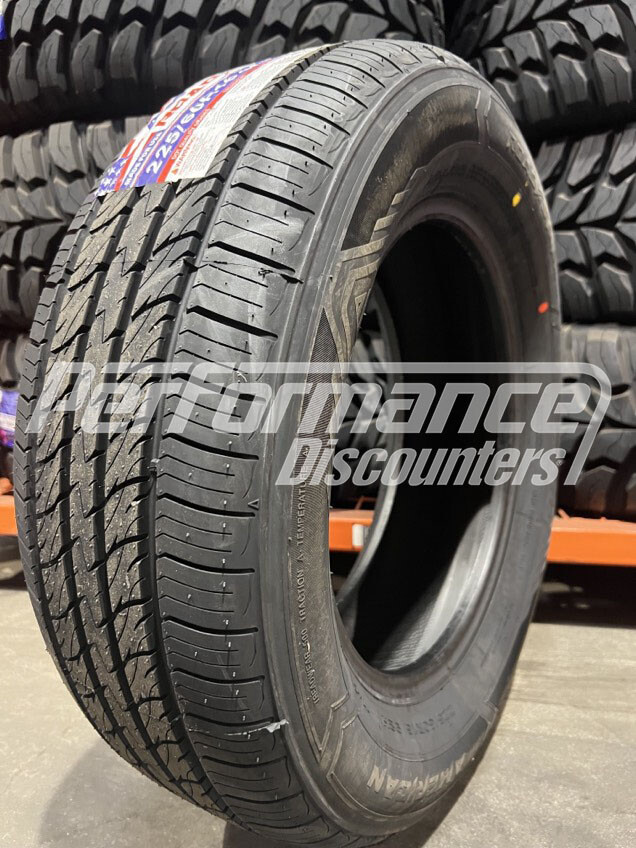 4 New American Roadstar Pro A/S Tires 225/60R16 98H SL BSW 225 60 16 2256016