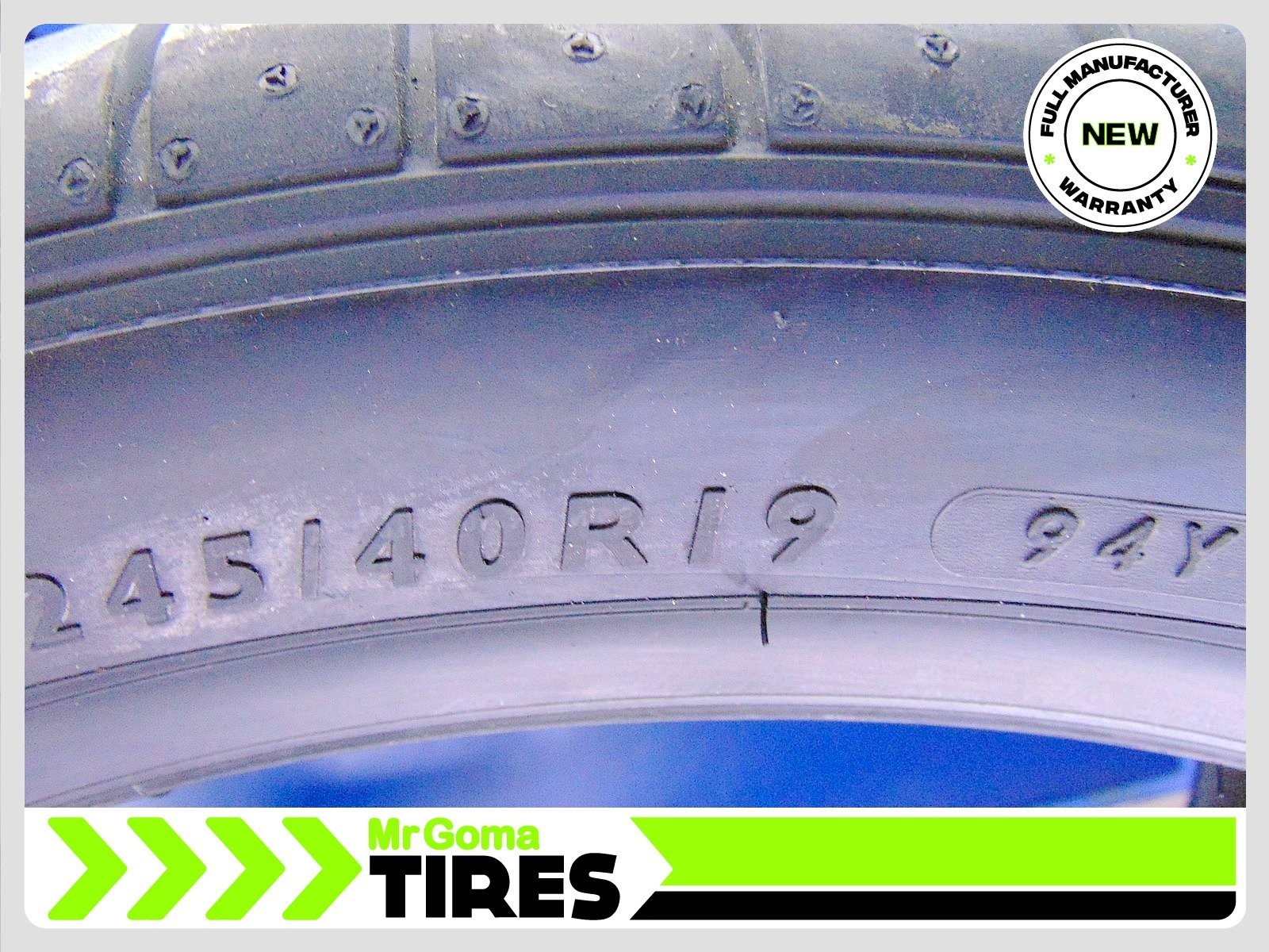 SET OF 2 NEW 245/40R19 DUNLOP SP SPORT MAXX GT DSST RFT TIRES 94Y BMW Run flat