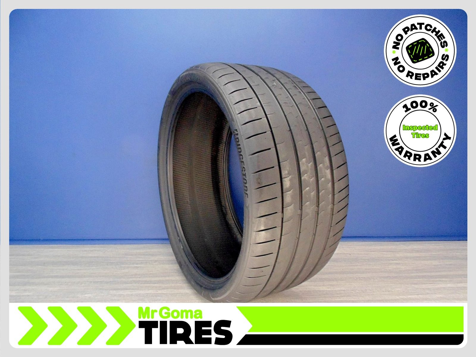 1 BRIDGESTONE POTENZA SPORT XL 275/30R20 USED TIRE 7.3/32 TREAD NO PATCH 2753020