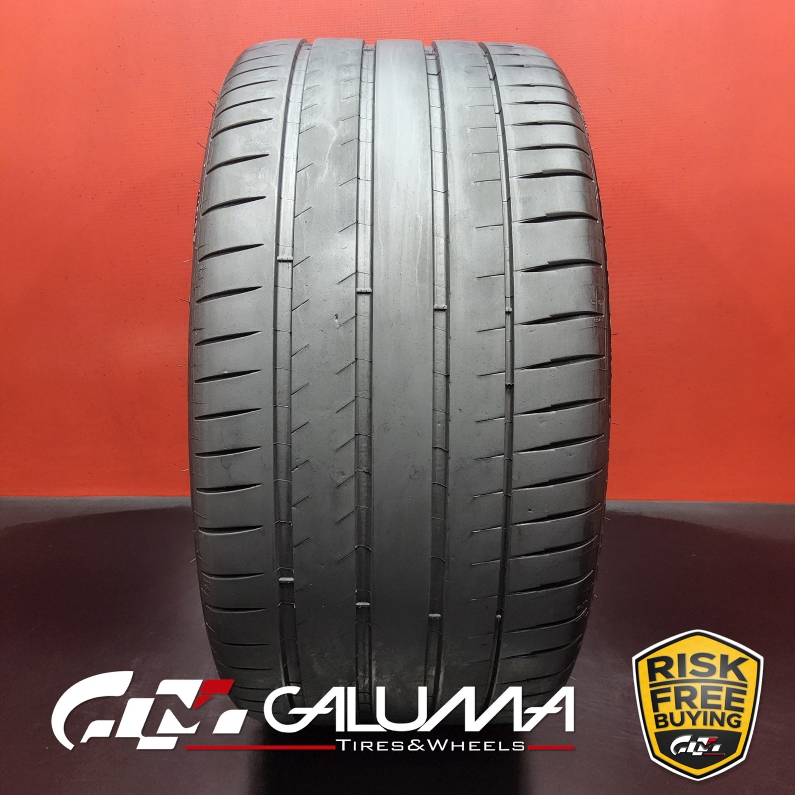 1 Tire Michelin Pilot Sport 4S 315/30ZR22 3153022 107Y No Repairs #88854