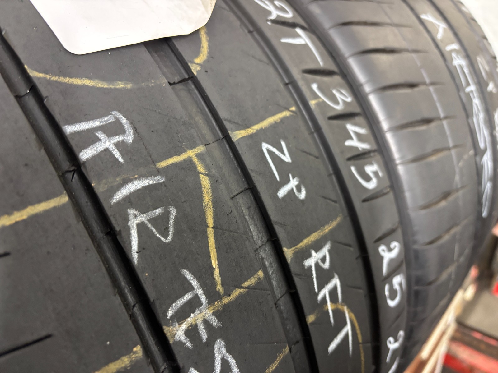 NO SHIPPING ONLY LOCAL PICK UP 2 Tires 345 25 21 Michelin Pilot Sport 4 S ZP