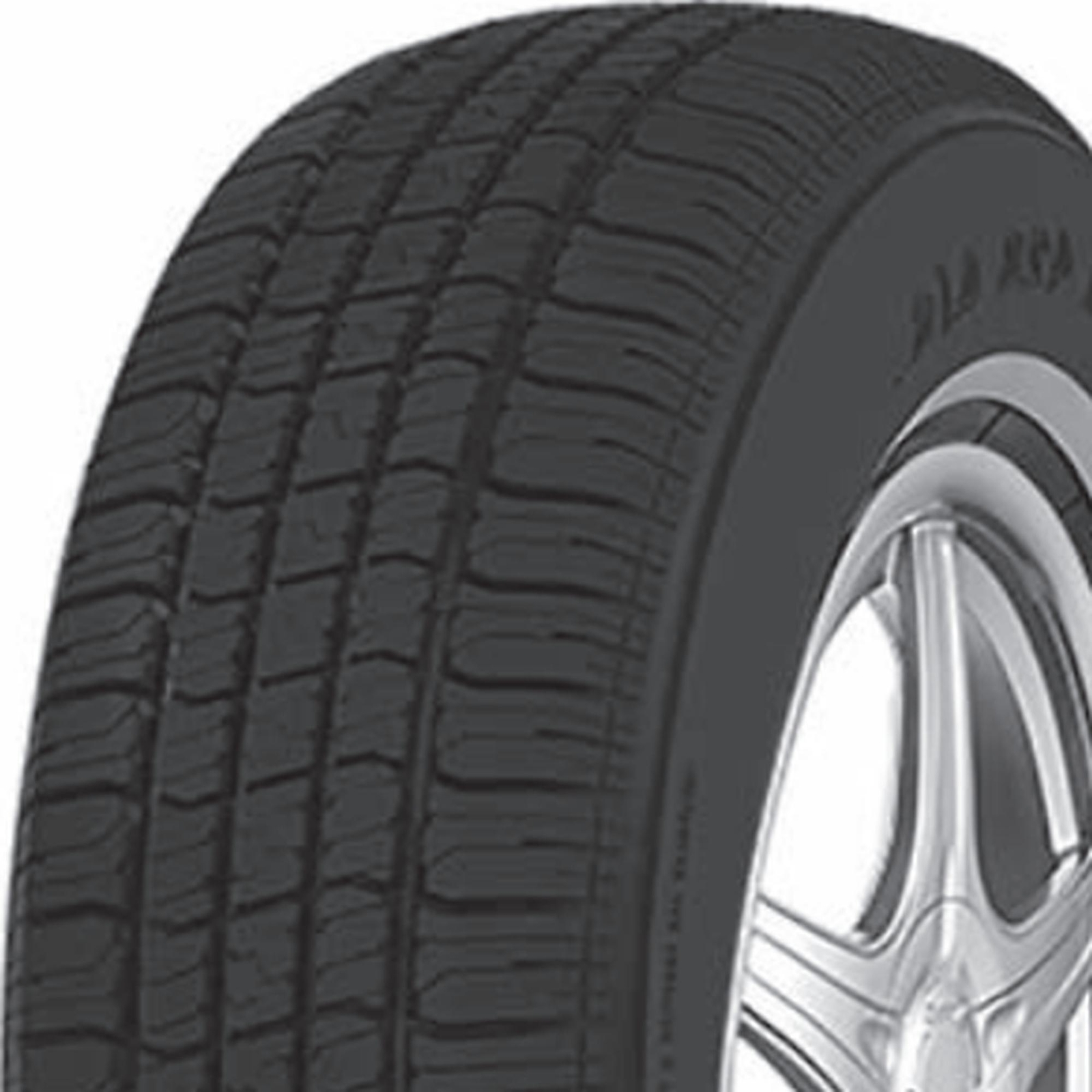 1 New Multi-mile Custom 428 A/s – P195/75r14 Tires 1957514 195 75 14
