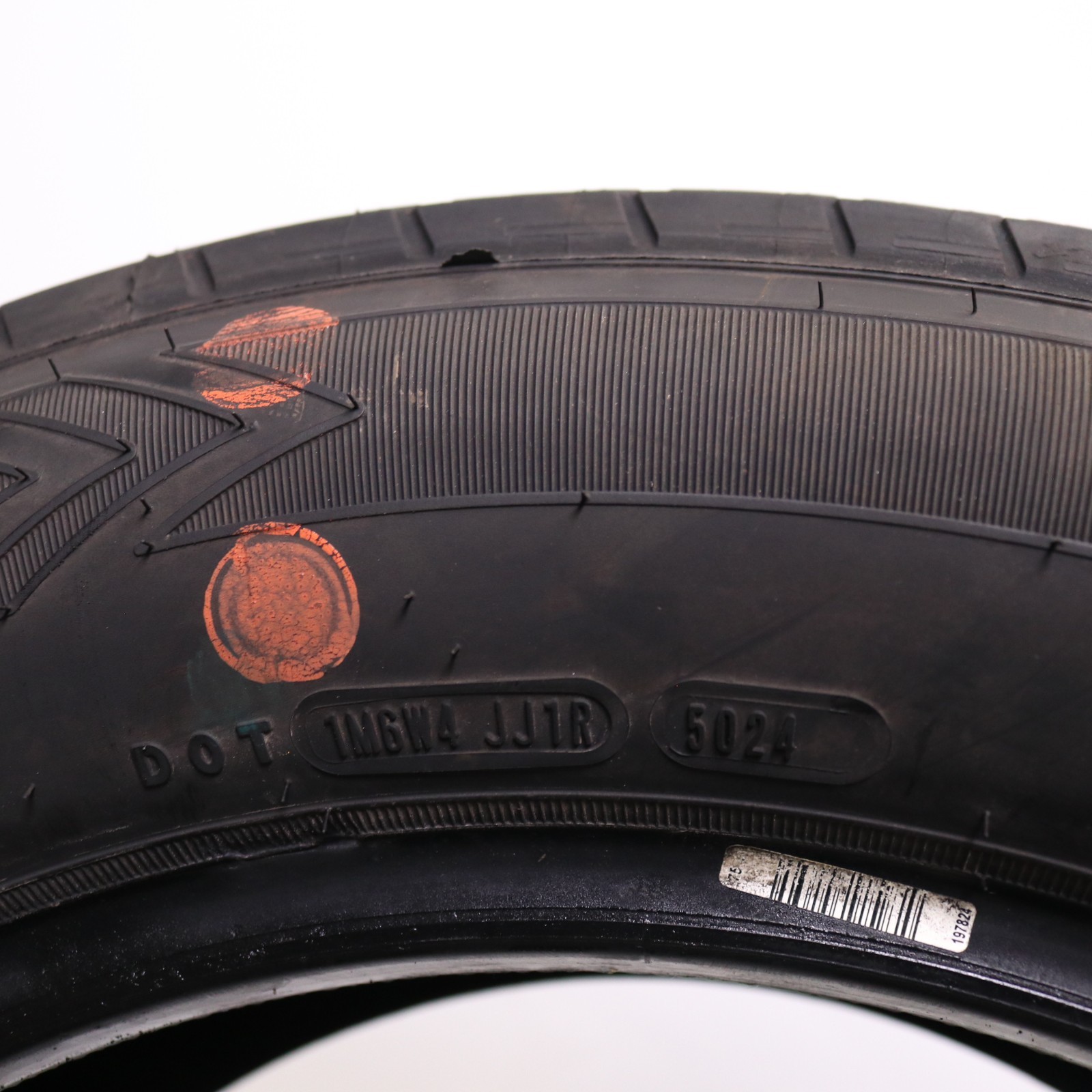 Set of 4 Used 255/60R18 Goodyear Eagle Enforcer – 108V – 9.5-10/32