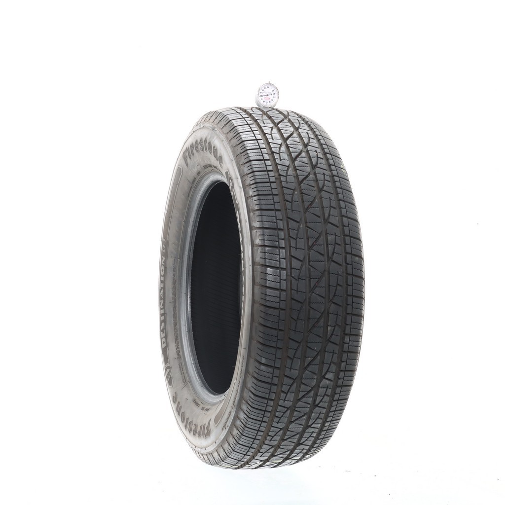Set of (4) Used 235/65R17 Firestone Destination LE3 104H – 9-10/32