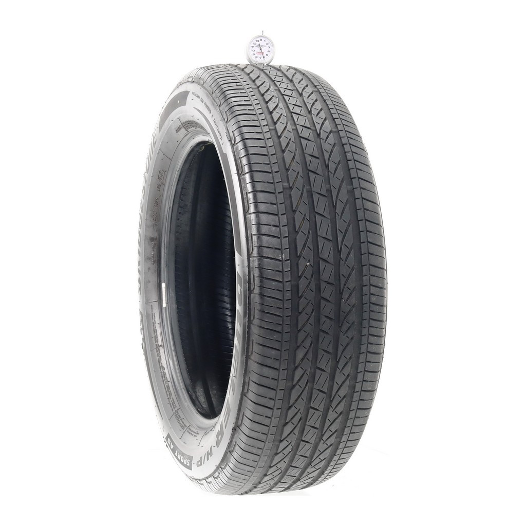 2 X Used 225/60R18 Bridgestone Dueler H/P Sport AS RFT 104H – 6.0/32