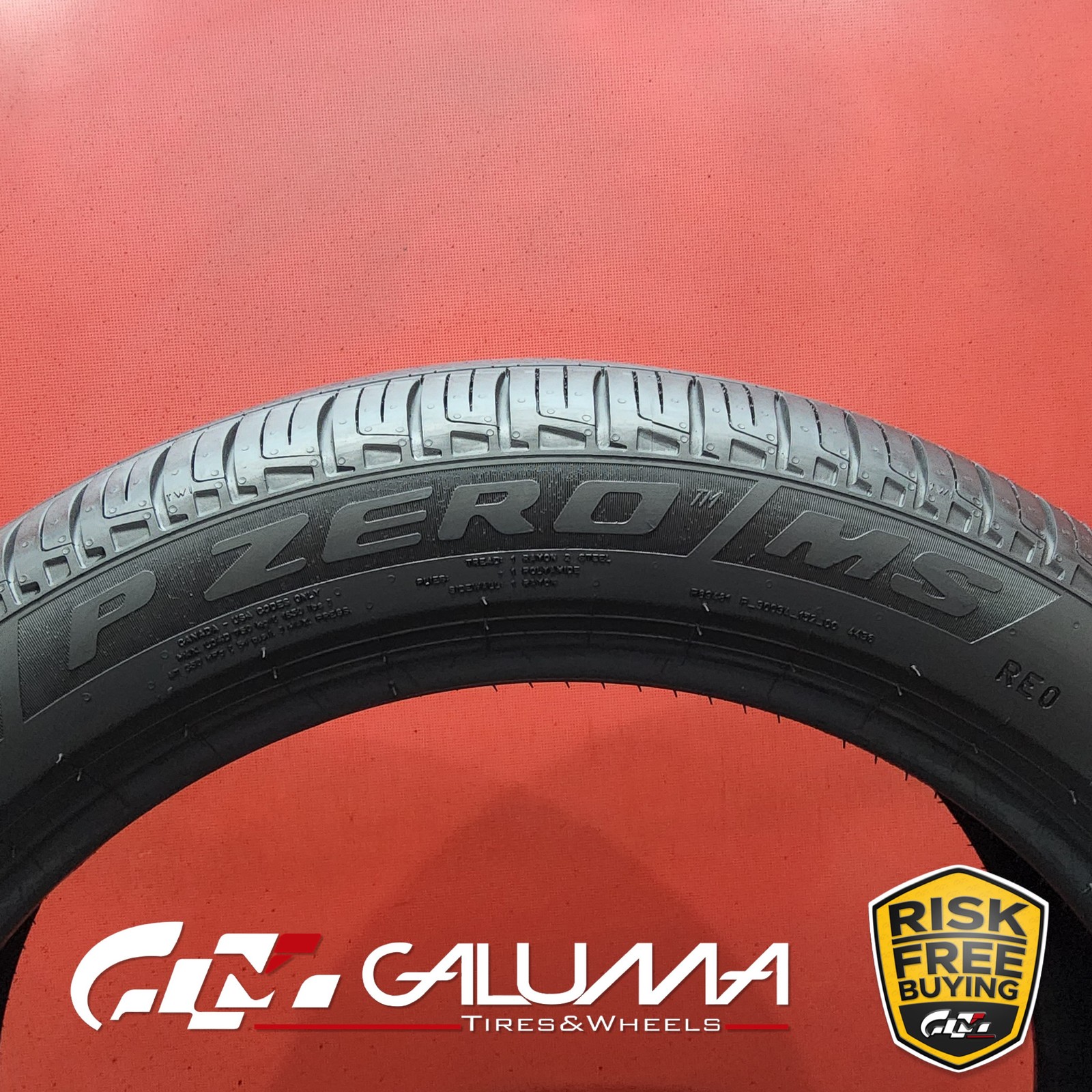 1 (One) Tire Pirelli P Zero MS RunFlat RE0 XL 235/45R18 235/45/18 No Patch 93517