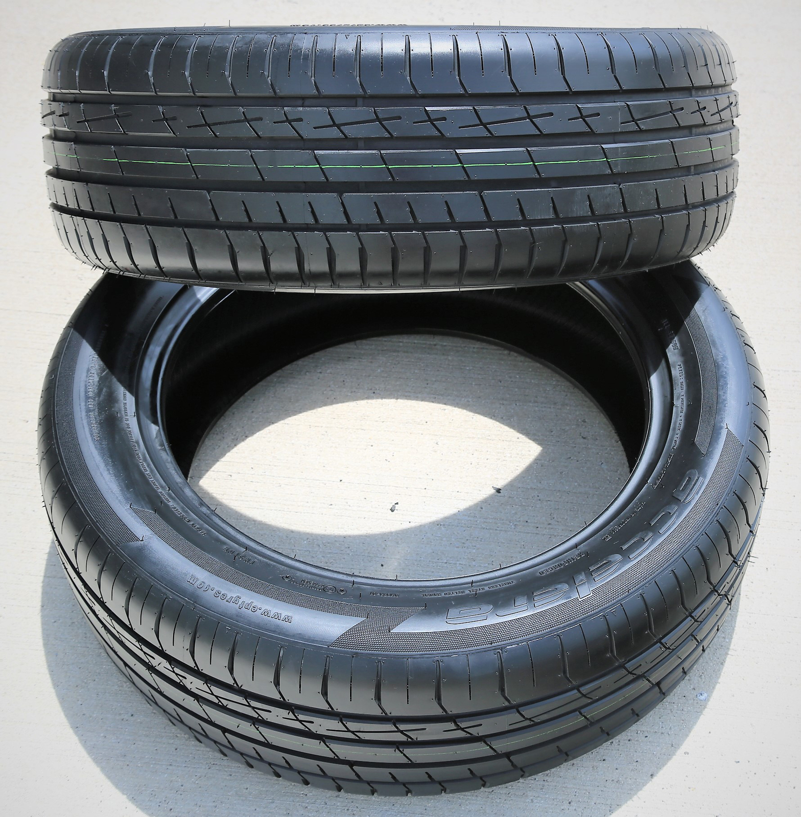 2 Tires Accelera Iota ST68 255/55R19 111V XL A/S Performance