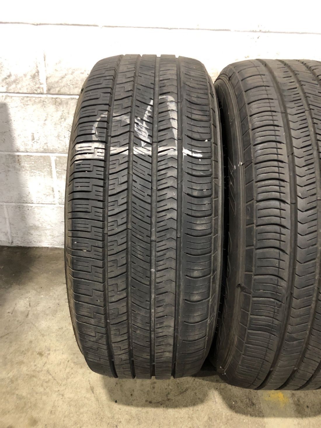 4x P255/60R18 Goodyear Eagle Enforcer 9/32 108 V Used Tires 2556018