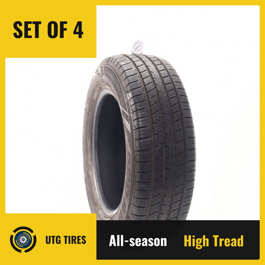 Set of (4) Used 235/65R17 Falken Pro G5 CSV 104V – 9-10/32