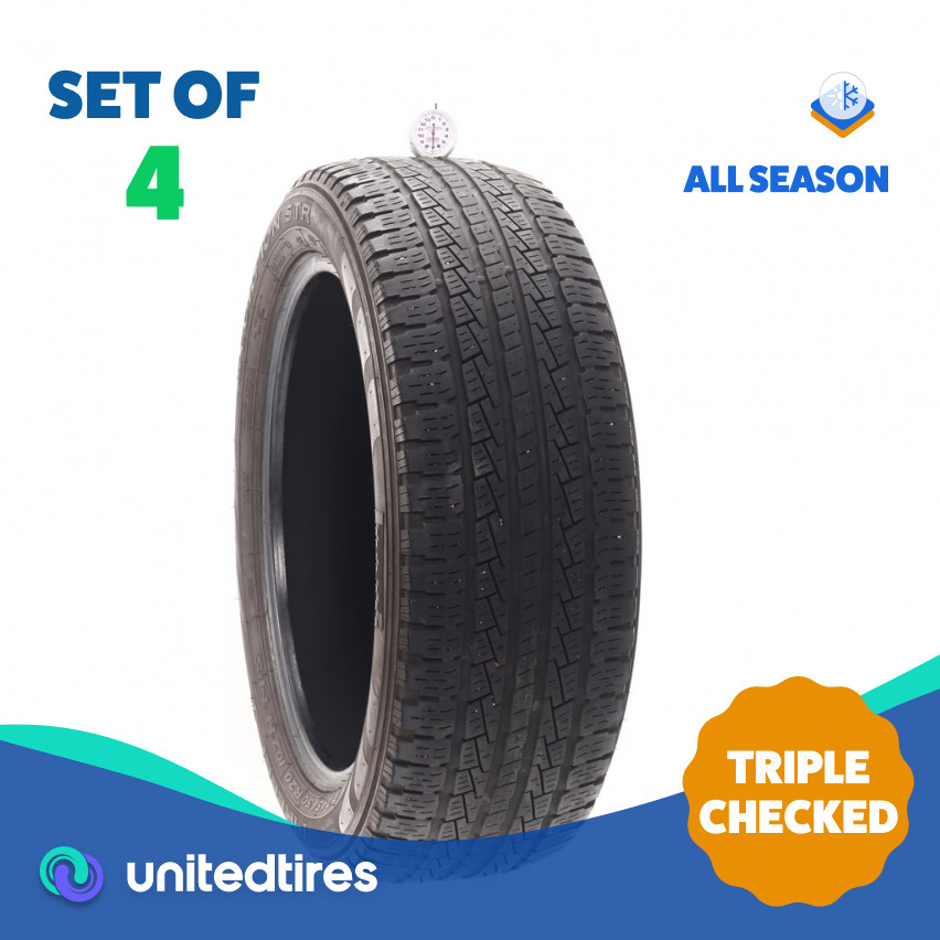 Set of (4) Used 245/50R20 Pirelli Scorpion STR 102H – 7-8.5/32 (1A56J)