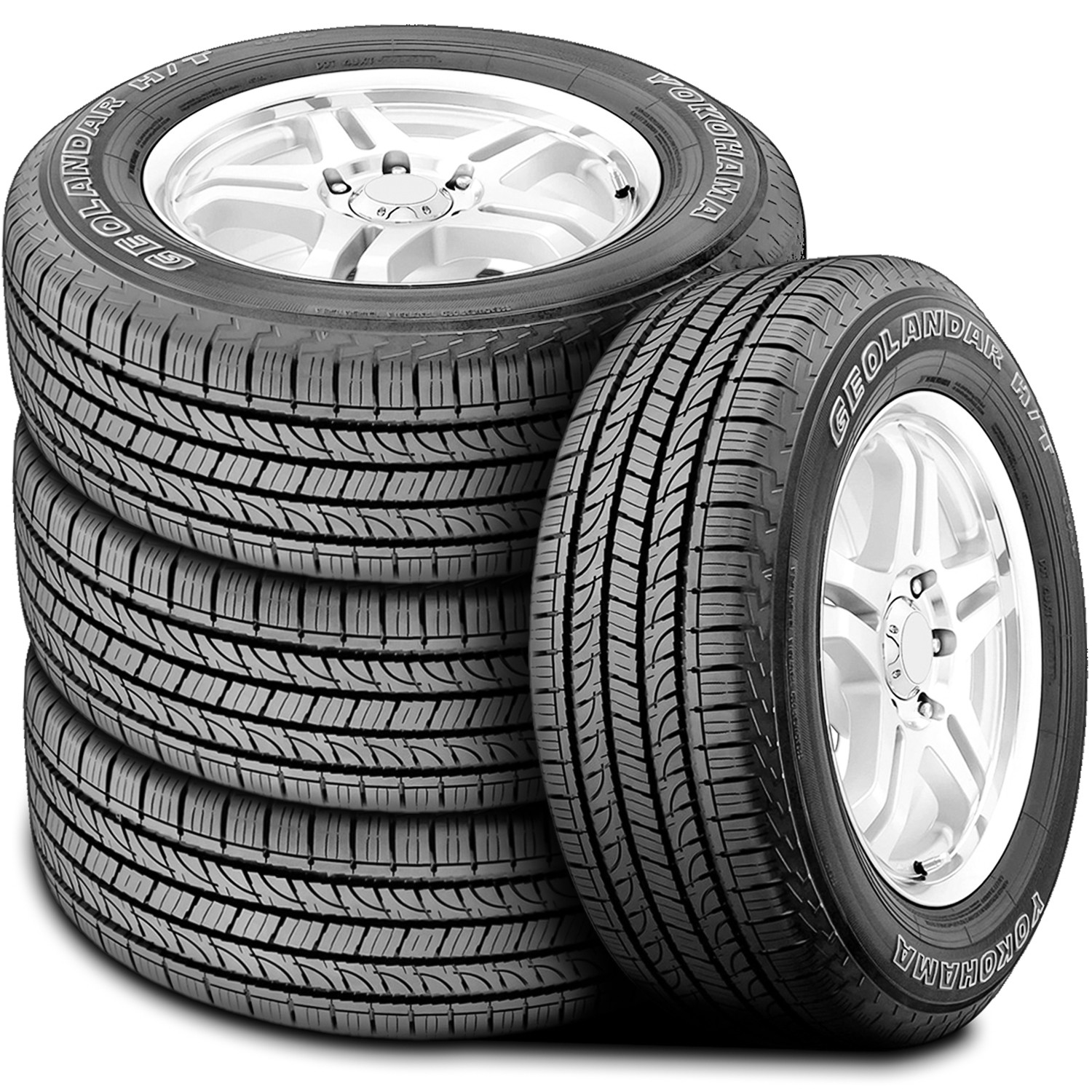 4 Tires Yokohama Geolandar H/T G056 265/70R16 111T A/S All Season