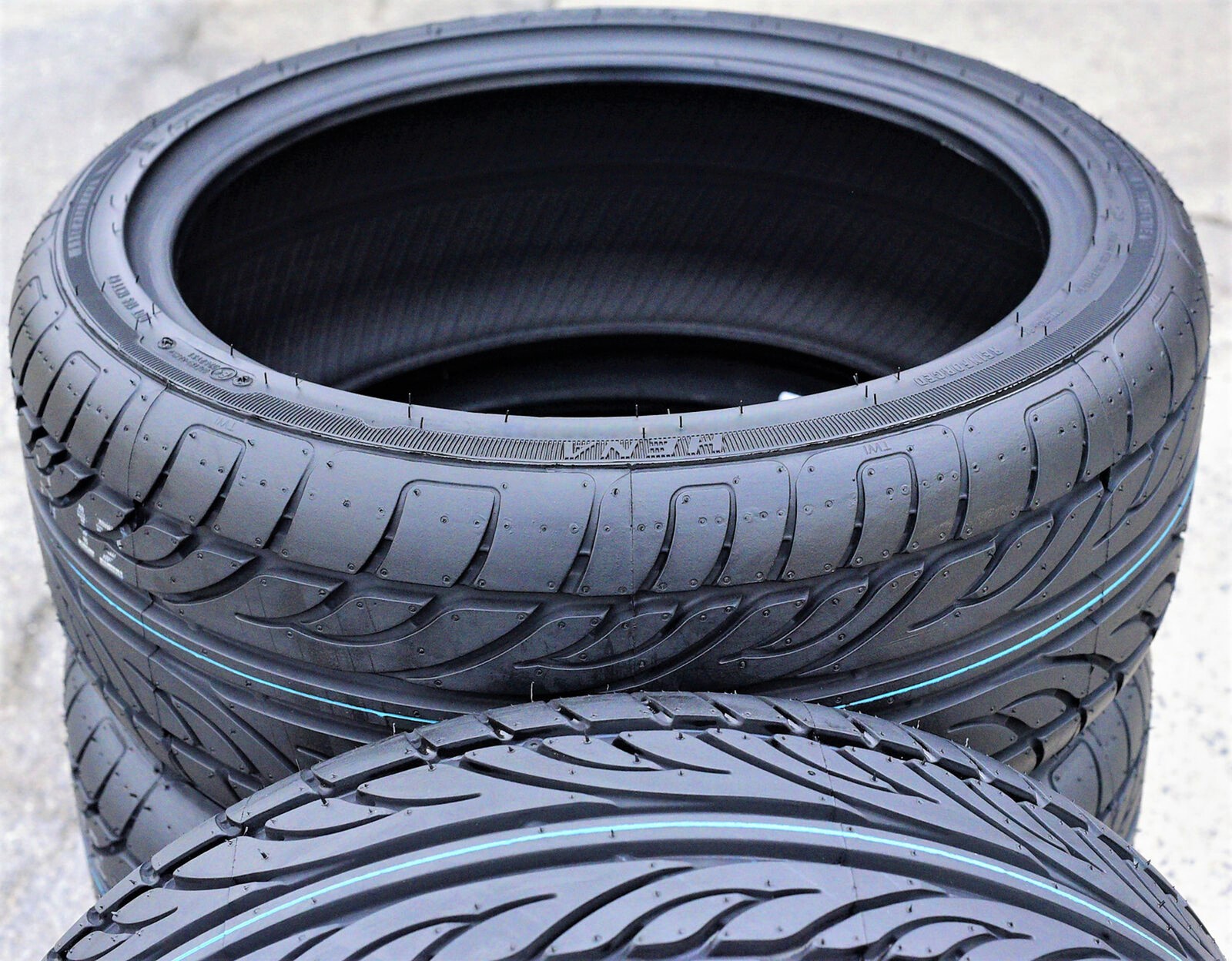 4 Tires 225/45R17 ZR Forceum Hena Steel Belted AS A/S High Performance 94W XL