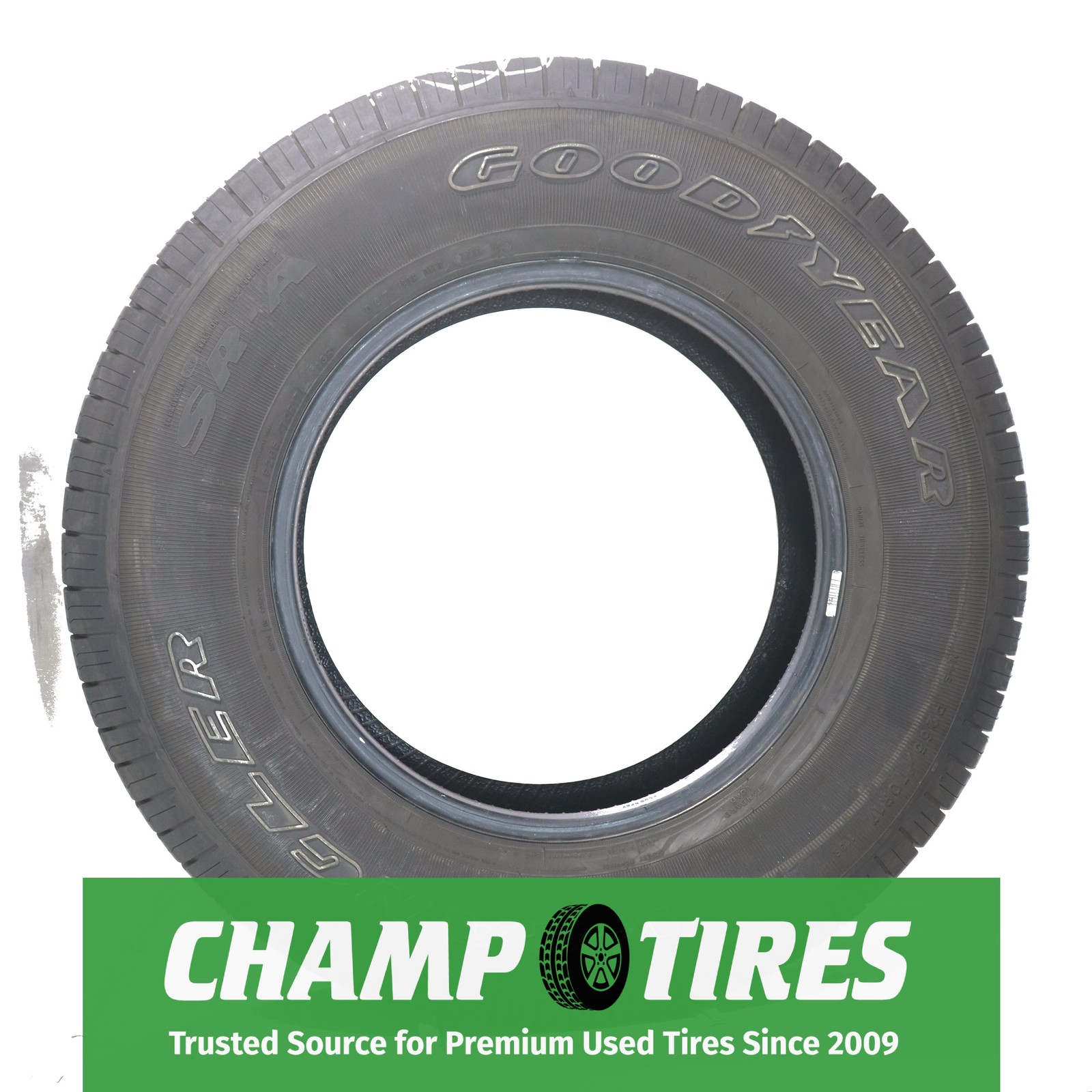 Goodyear Wrangler SR-A OWL 265 70 17 113 R 8/32nds BCR410982
